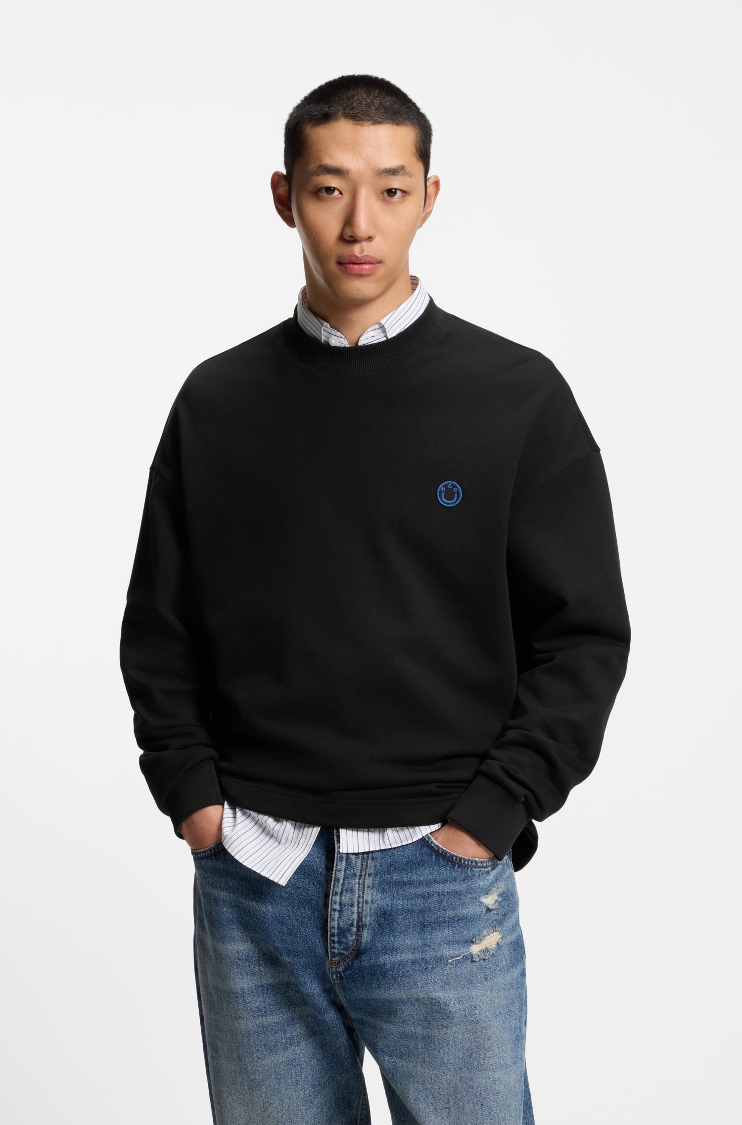 BLACK // SWEATSHIRTS NINNYO