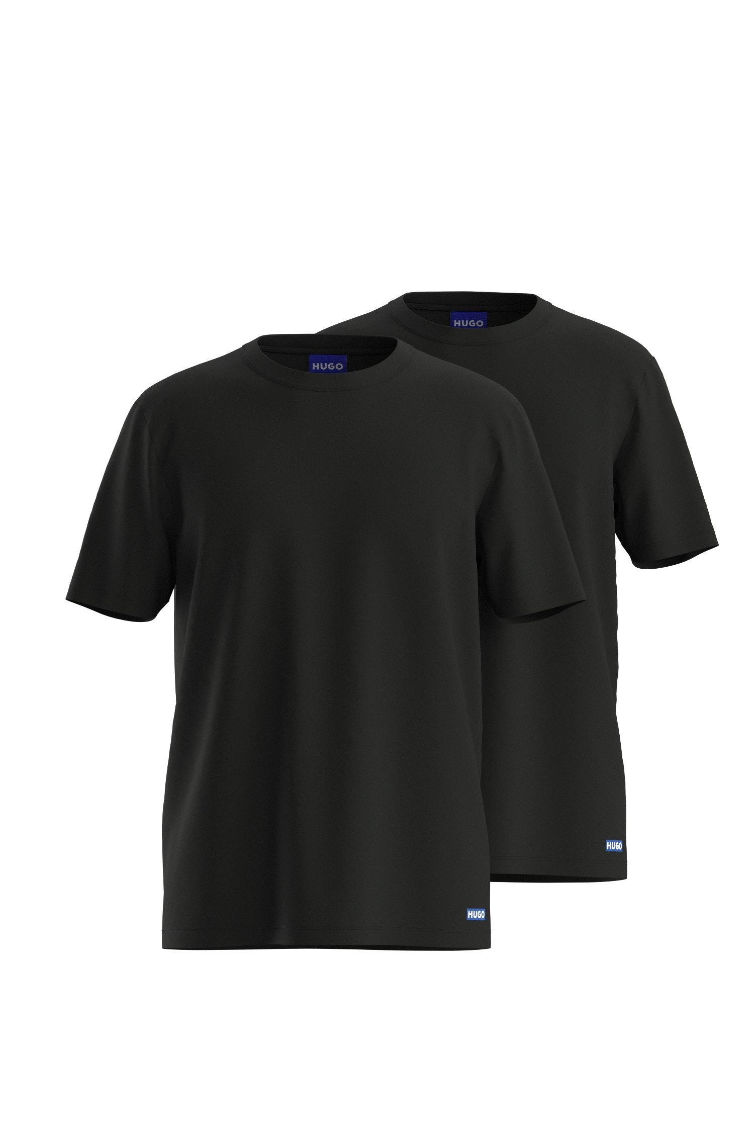 Set of 2 T-shirts: Blue and Black