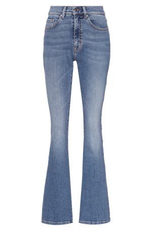 BRIGHT BLUE // JEANS GEFLARE