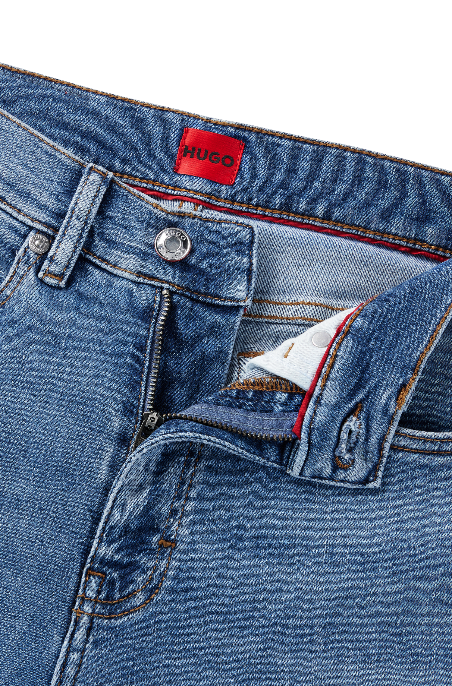 BRIGHT BLUE // JEANS GEFLARE