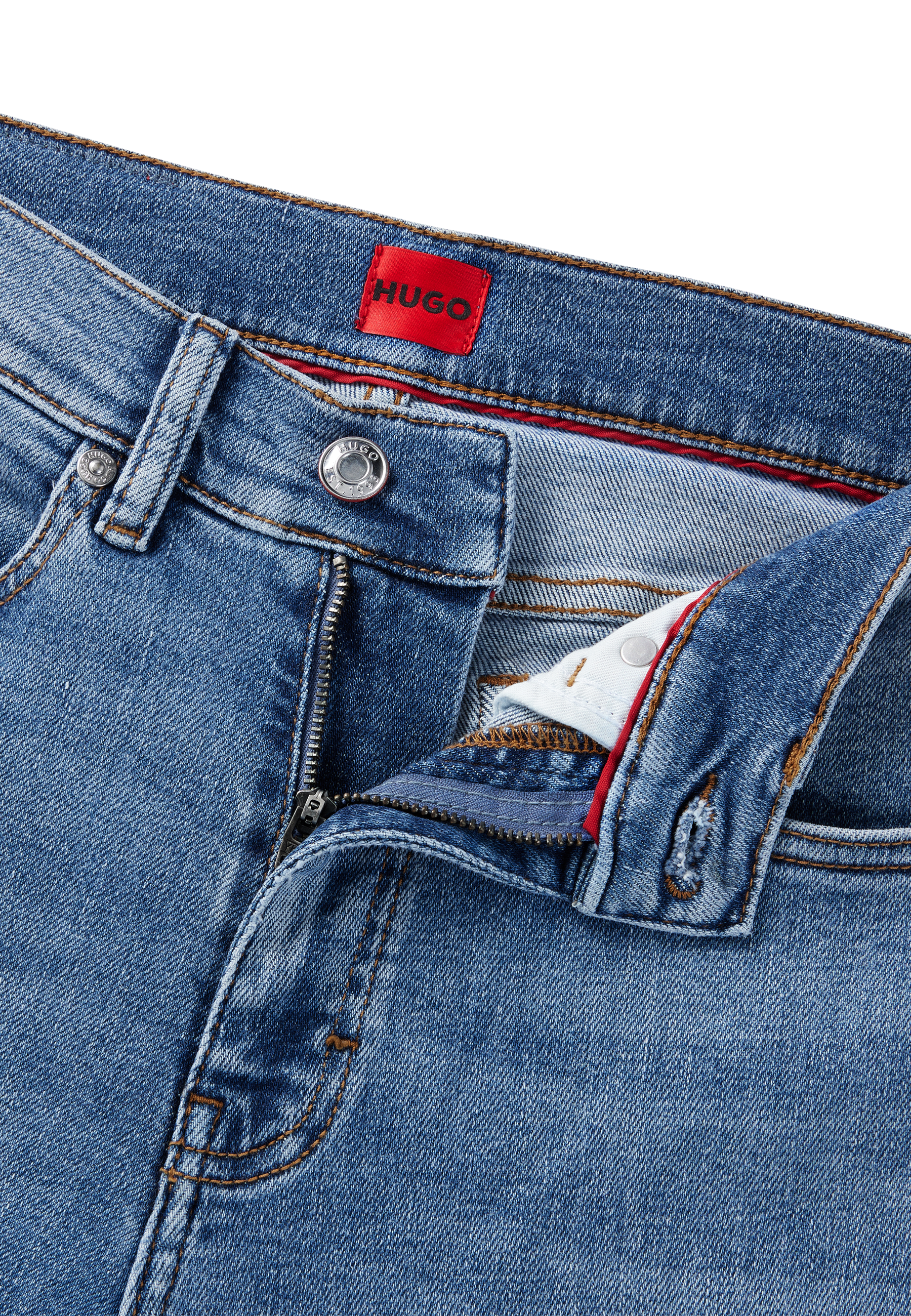 BRIGHT BLUE // JEANS GEFLARE