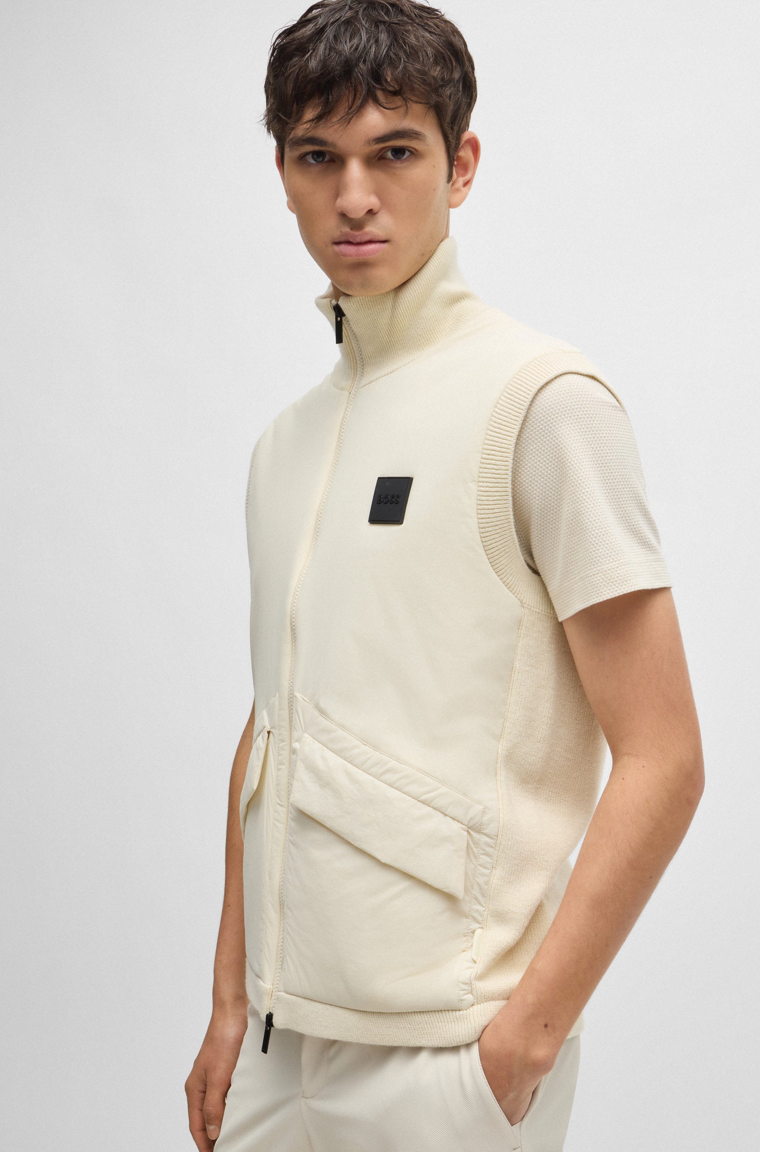 OPEN WHITE // CASUAL JACKETS P-DRAGONE