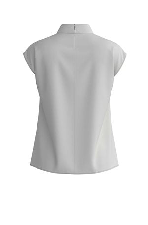 OPEN WHITE // TAILORED BLOUSES BIDRIZ