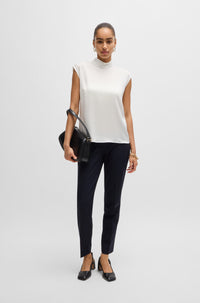 OPEN WHITE // TAILORED BLOUSES BIDRIZ