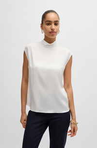 OPEN WHITE // TAILORED BLOUSES BIDRIZ