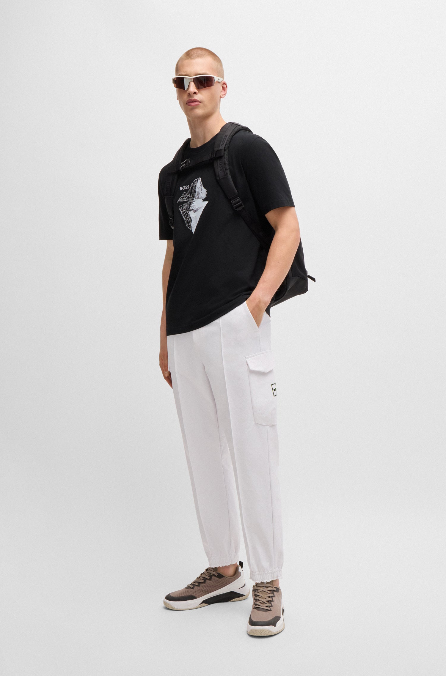 WHITE // CASUAL TROUSERS T_CHESTER