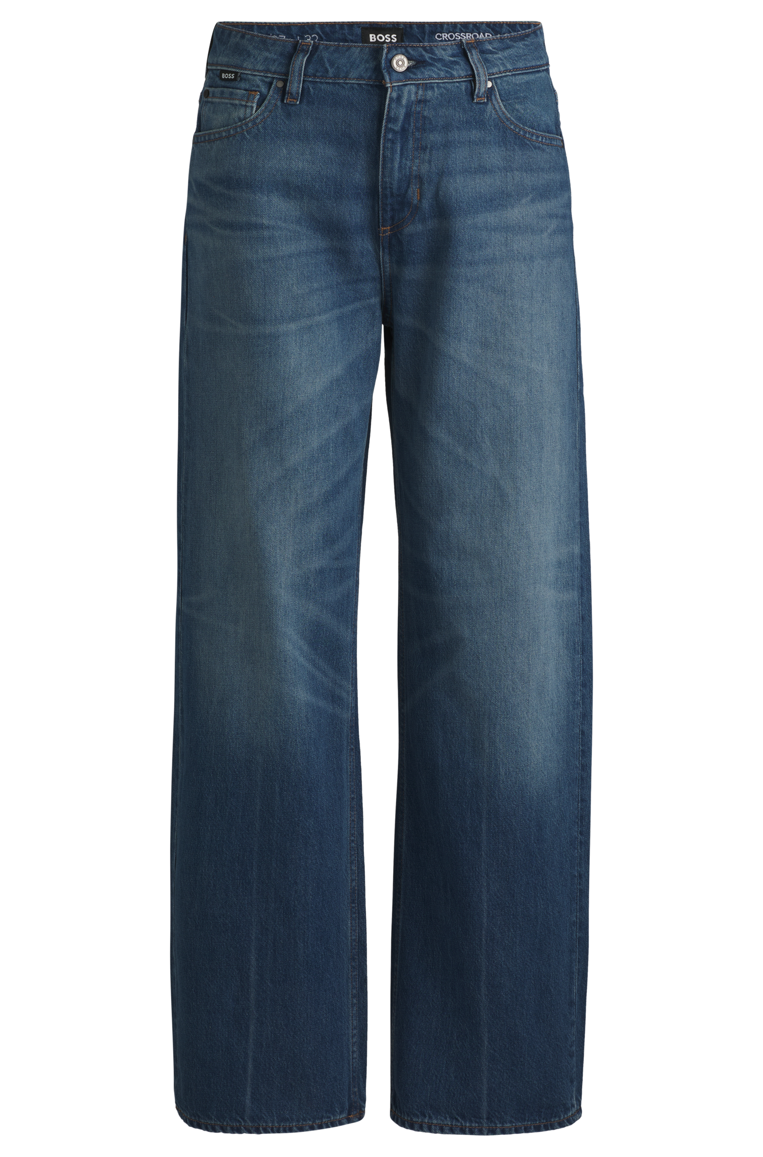 DARK BLUE // JEANS CROSSROAD SUPER BF