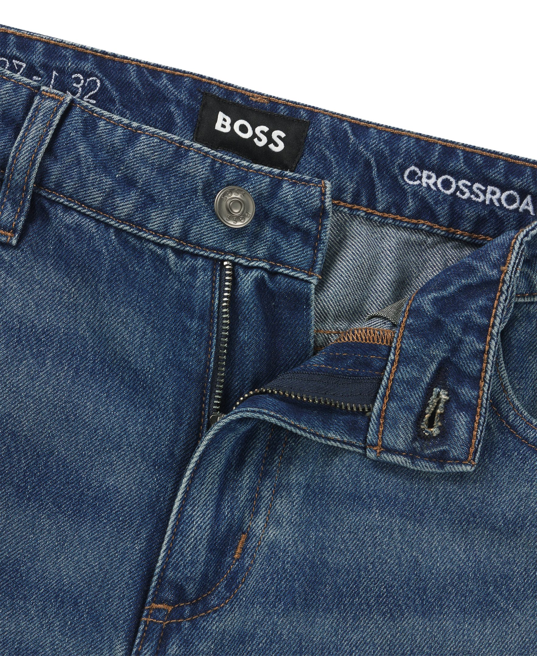 DARK BLUE // JEANS CROSSROAD SUPER BF