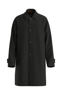 Parka Ocozy en laine - Black