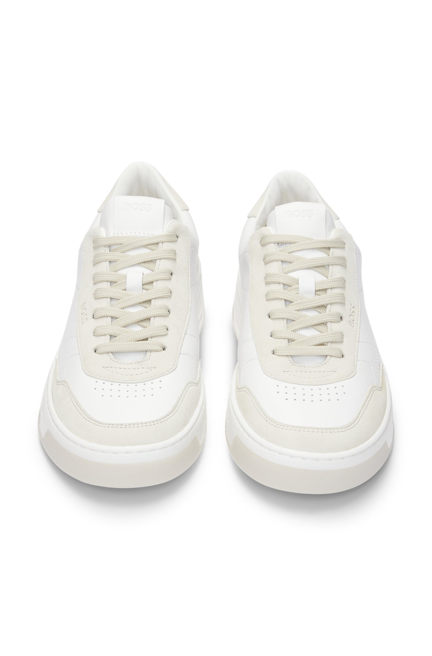 Baltimore leather trainers - White