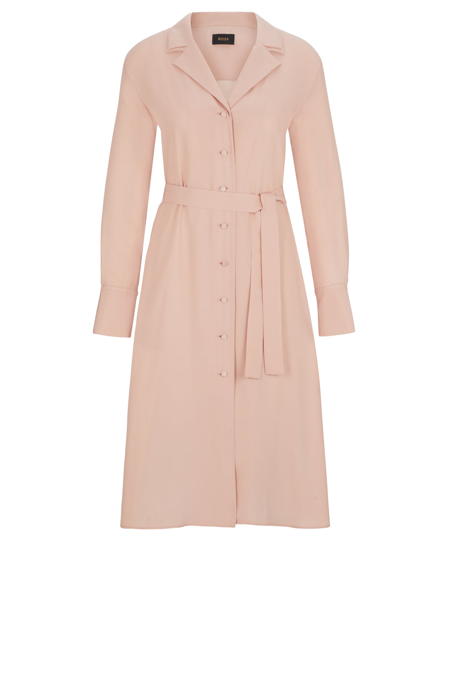 Robe Dicrasa en soie - Light & Pastel Pink