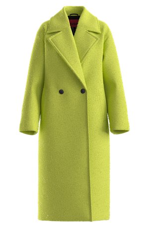 BRIGHT YELLOW // CASUAL COATS MANEA