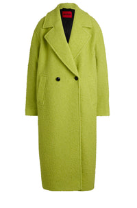 Manteau Manea en laine - Bright Yellow
