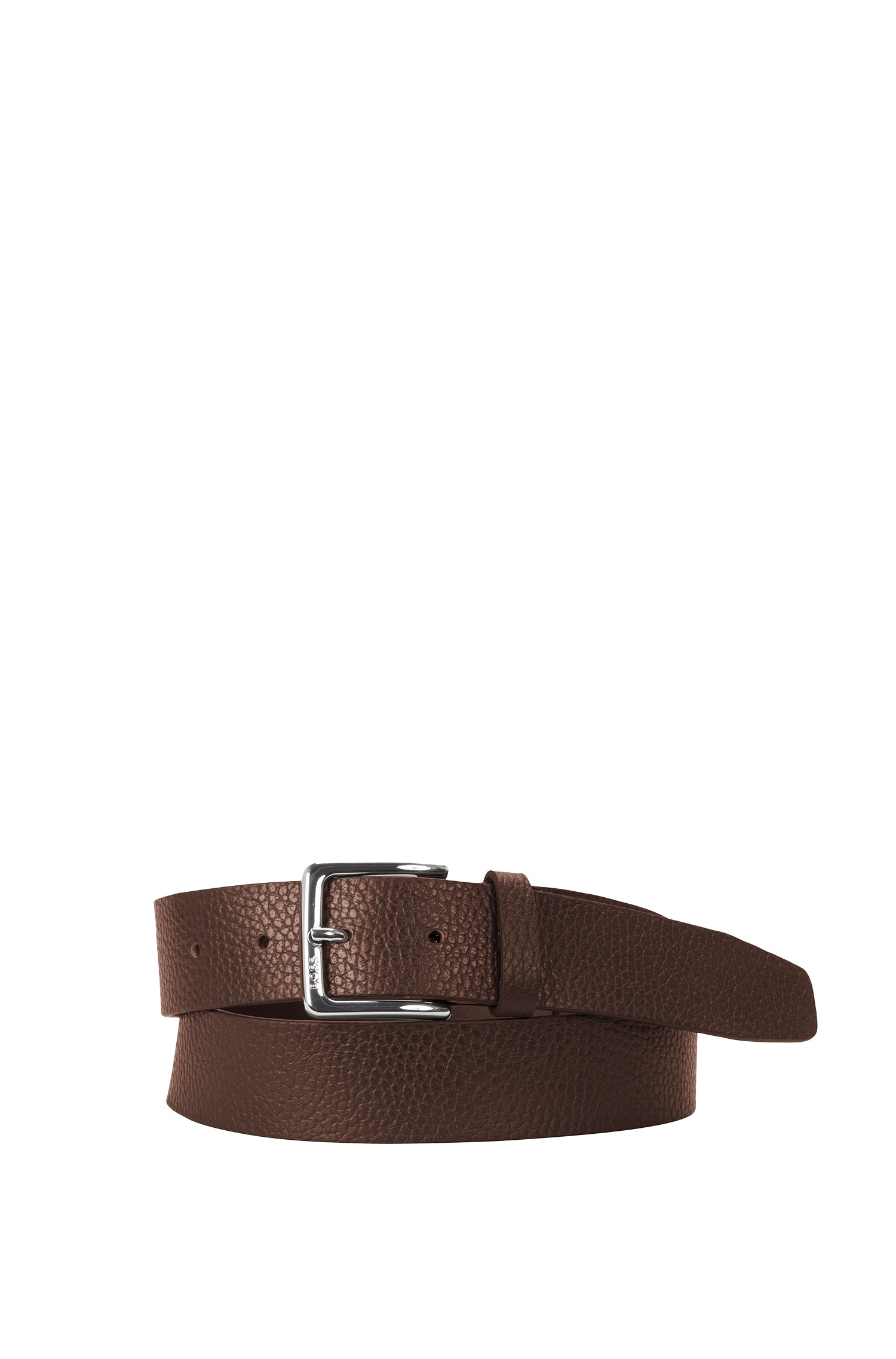 Ronnie leather belt - Medium Brown