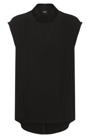 BLACK // TAILORED BLOUSES BONELIA