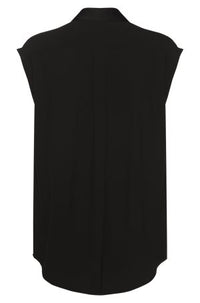 BLACK // TAILORED BLOUSES BONELIA