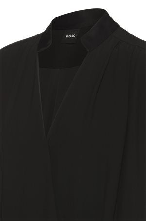 BLACK // TAILORED BLOUSES BONELIA