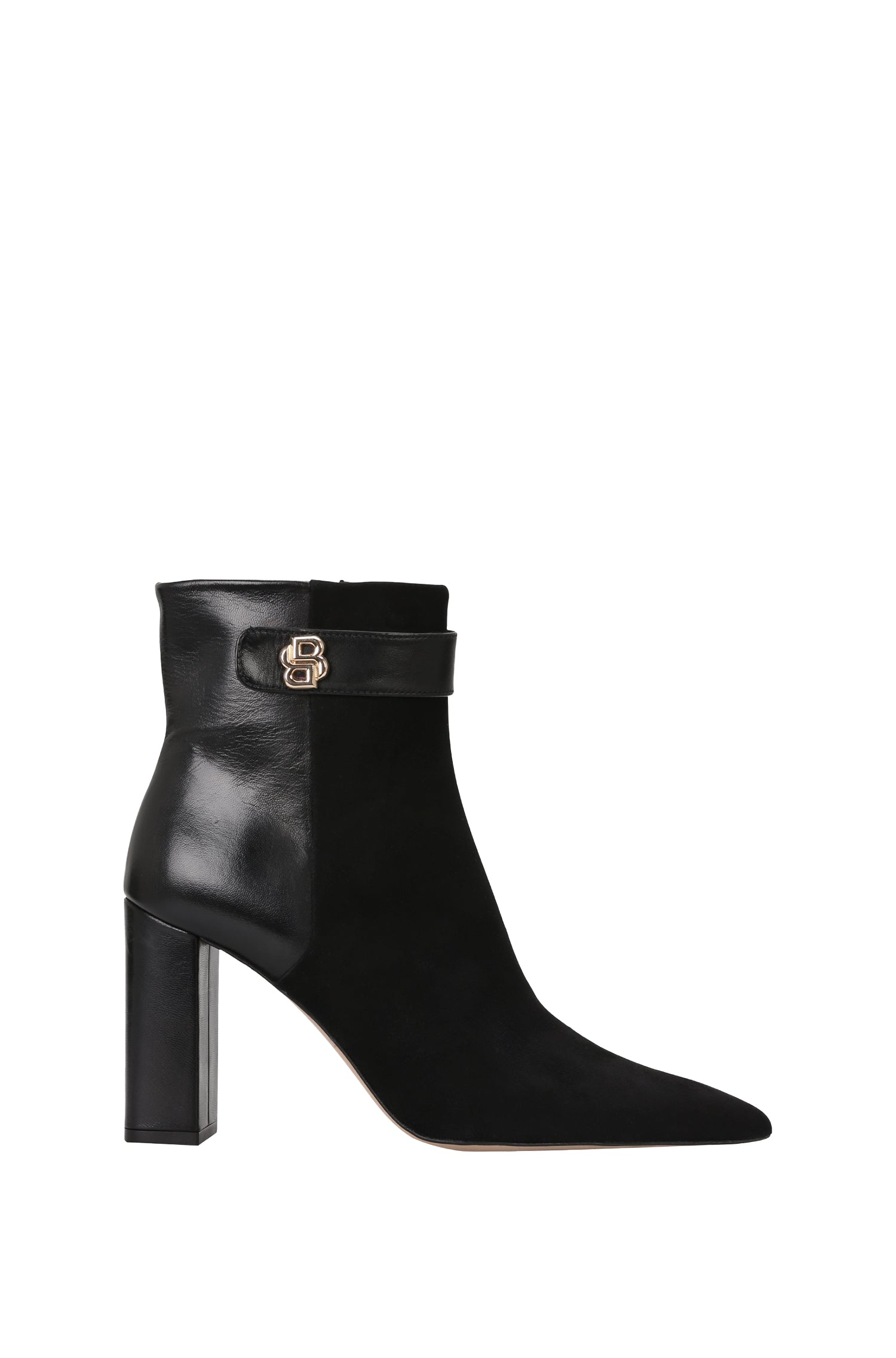Janet leather ankle boots - Black