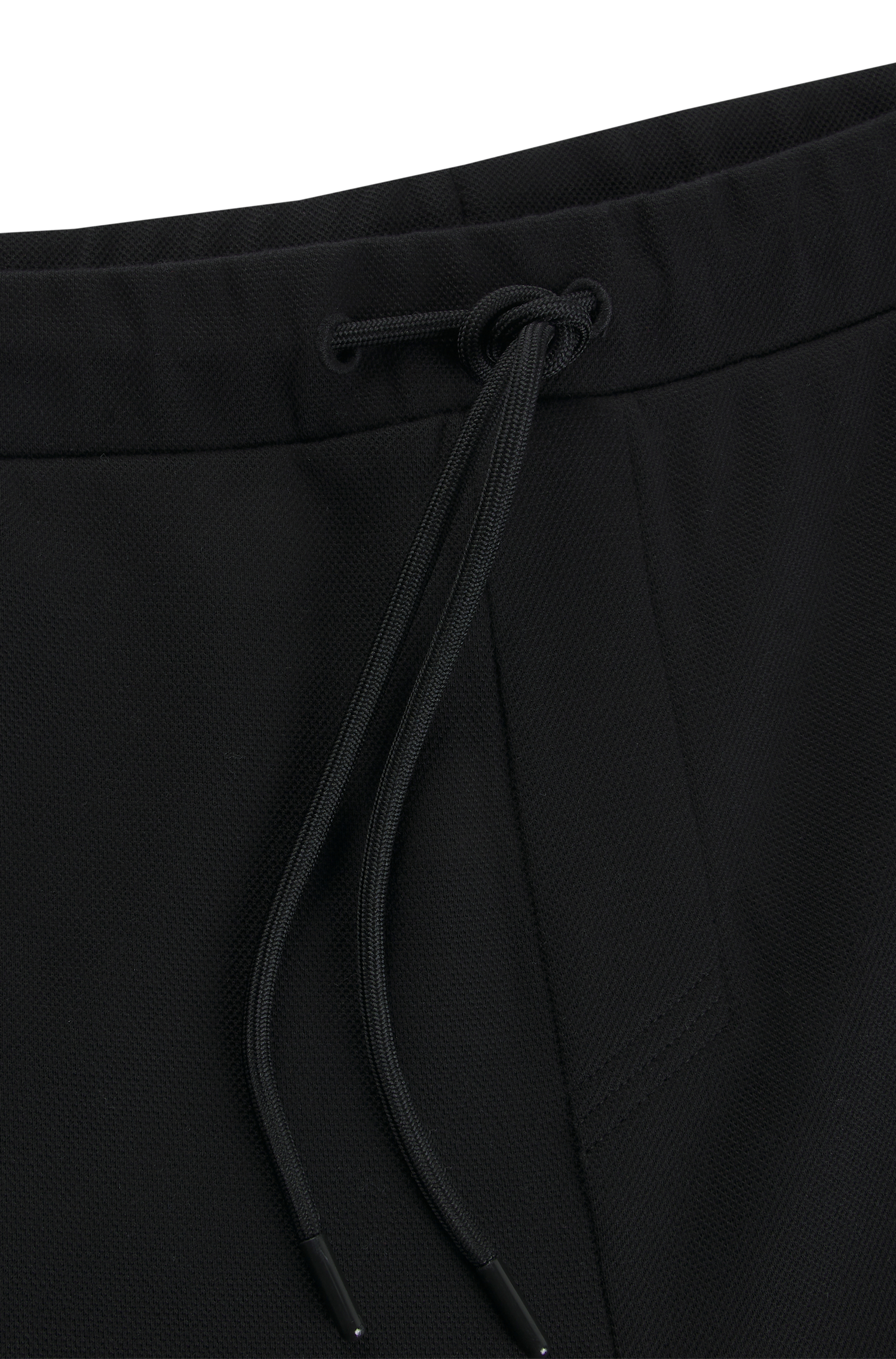 BLACK // CASUAL TROUSERS HADIKO MIRROR