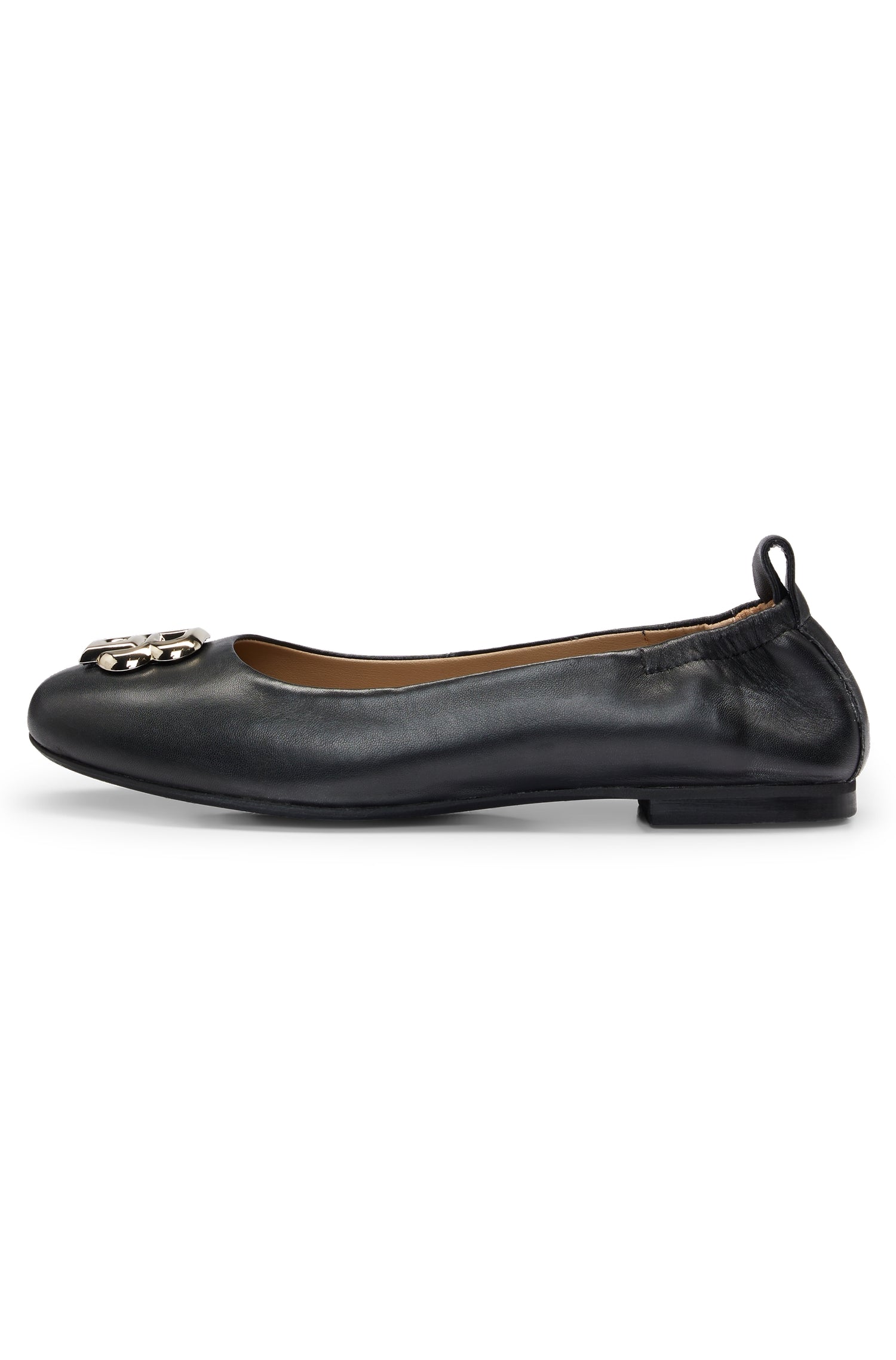 Dasy leather ballet flats - Black