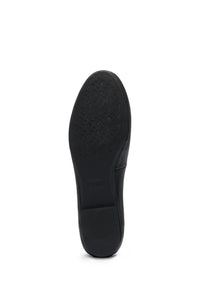 Dasy leather ballet flats - Black