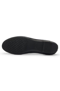 Dasy leather ballet flats - Black