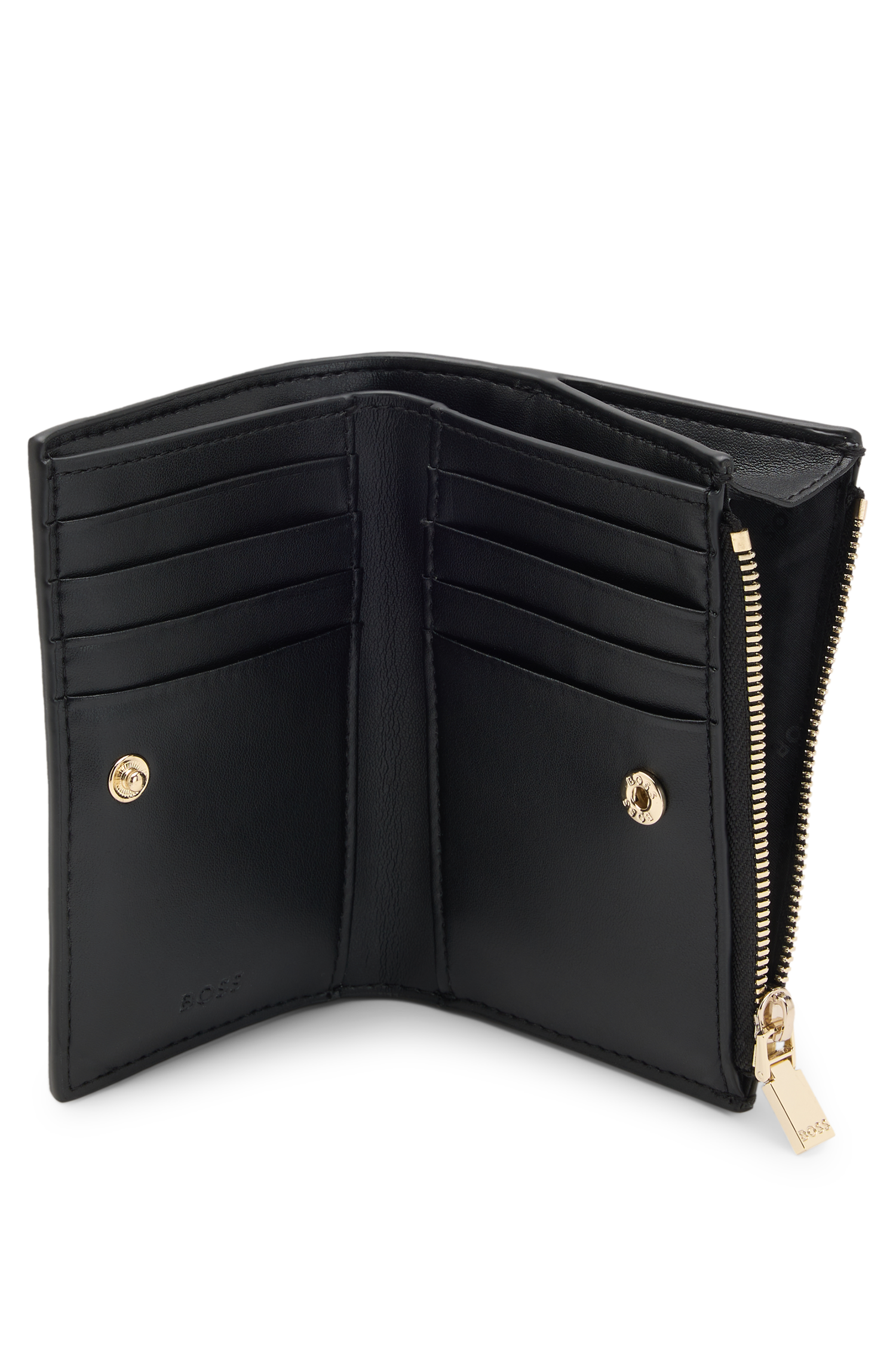 BLACK // WALLETS B_ICON SM WALLET