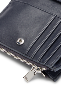 DARK BLUE // WALLETS B_ICON SM WALLET
