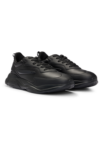 BLACK // LACE-UP TRAINERS LEON_RUNN_BLUB