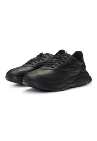 BLACK // LACE-UP TRAINERS LEON_RUNN_BLUB