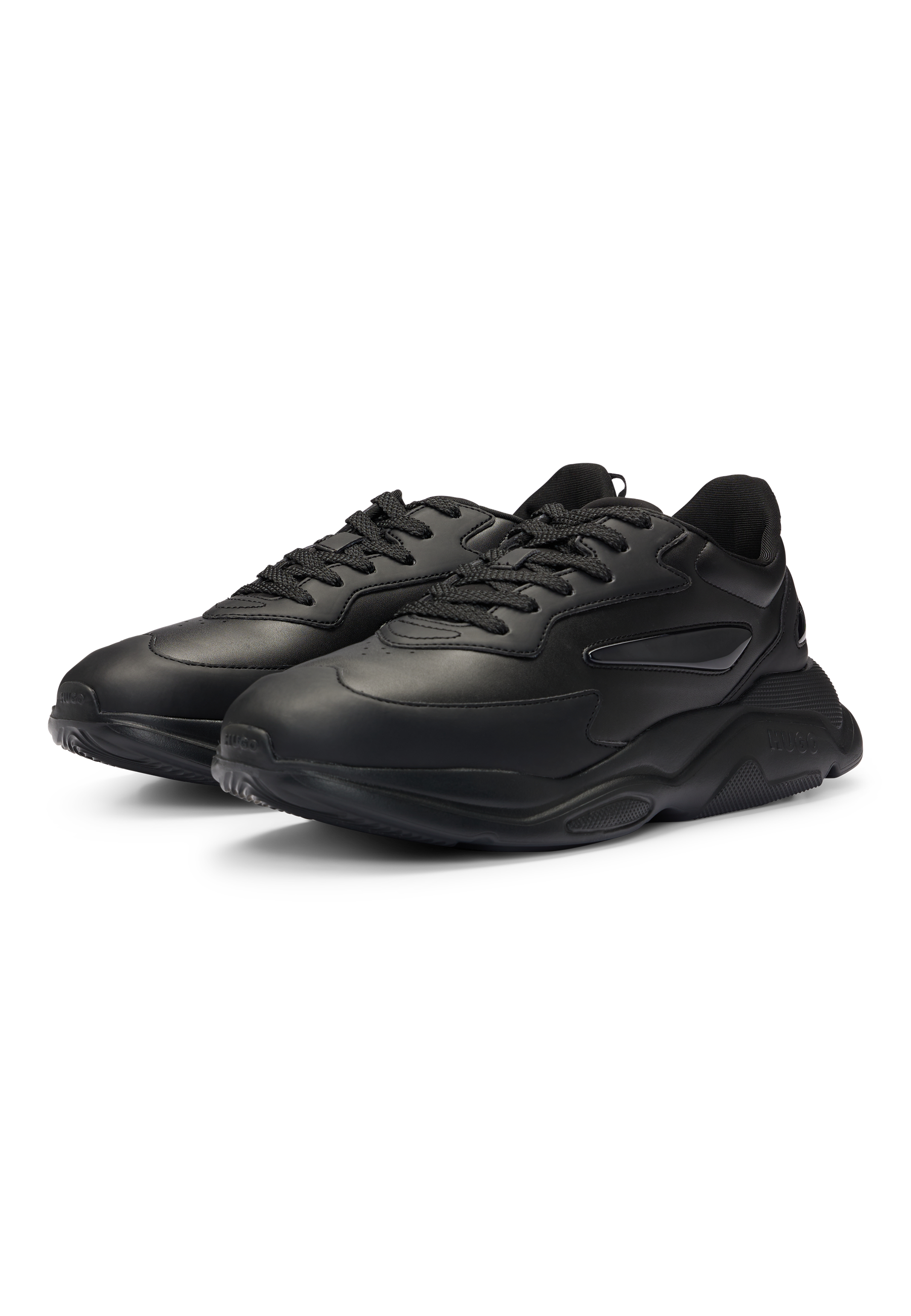 BLACK // LACE-UP TRAINERS LEON_RUNN_BLUB