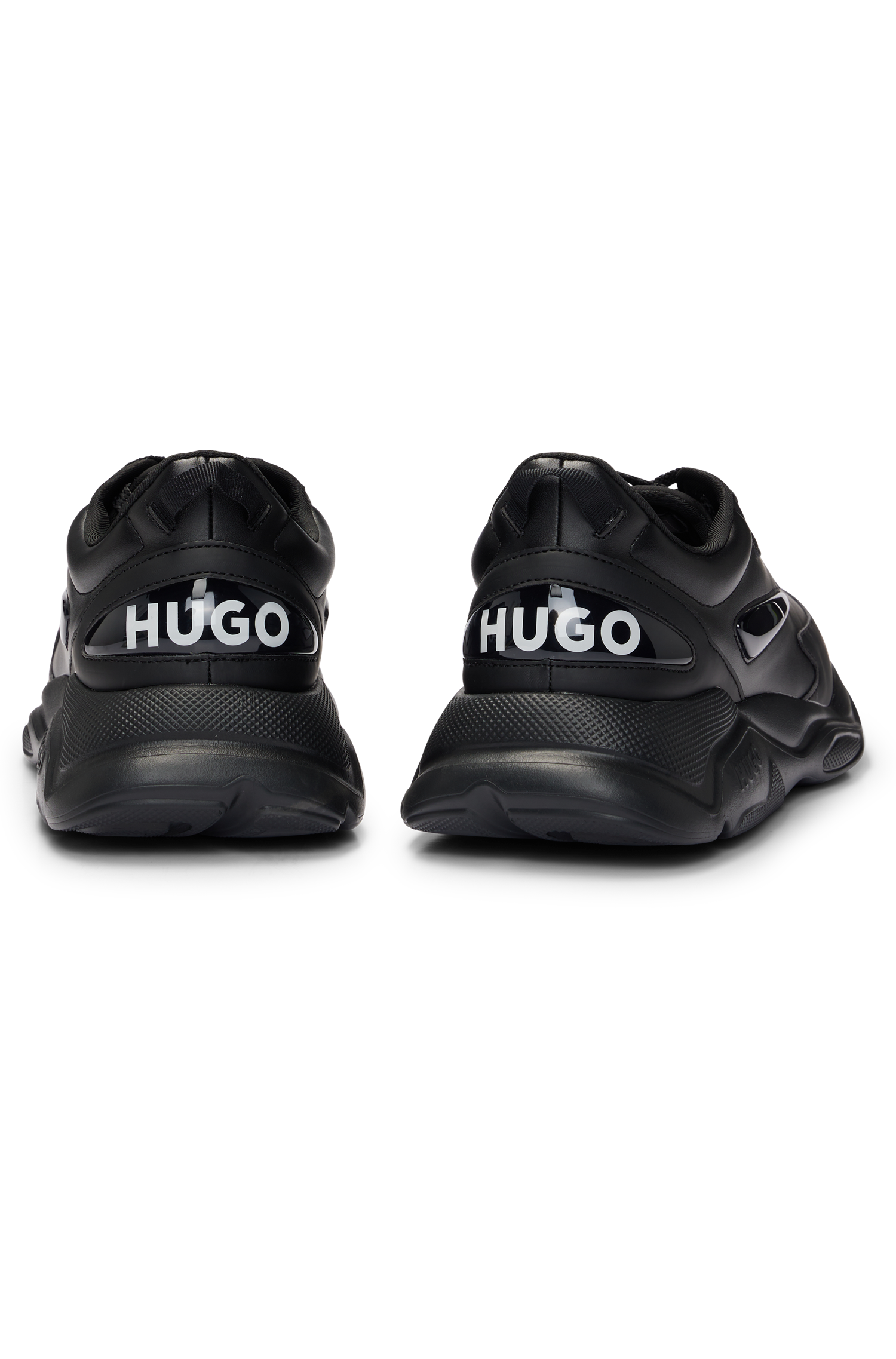 BLACK // LACE-UP TRAINERS LEON_RUNN_BLUB