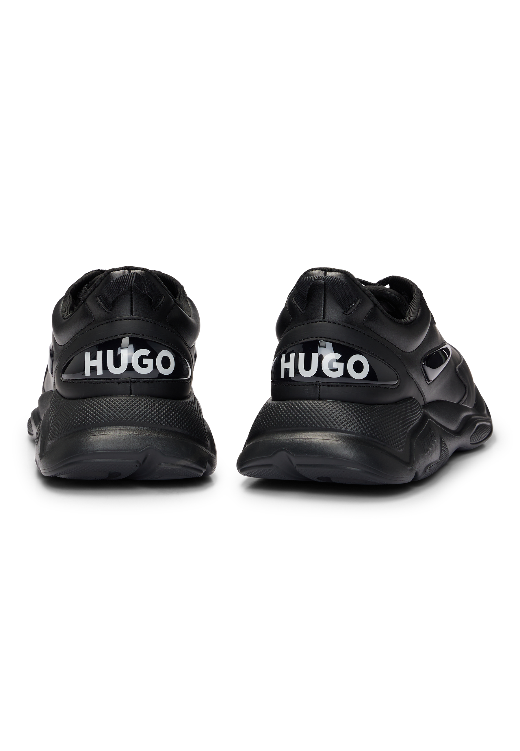 BLACK // LACE-UP TRAINERS LEON_RUNN_BLUB