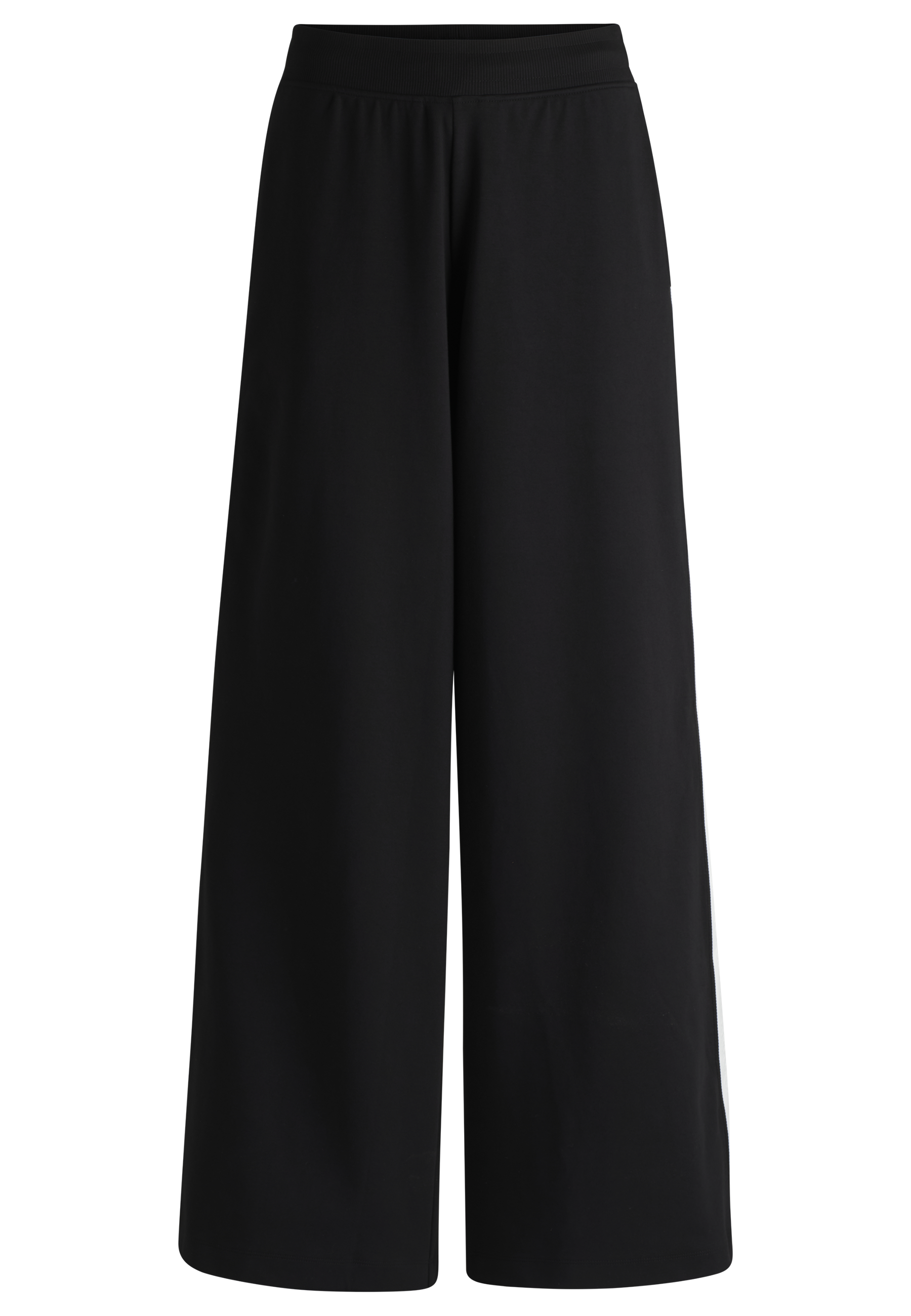 BLACK // CASUAL TROUSERS NANTIBE_B