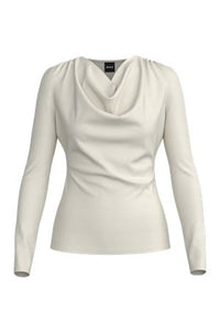 OPEN WHITE // CASUAL TOPS ESEYANA