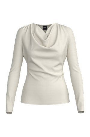 OPEN WHITE // CASUAL TOPS ESEYANA
