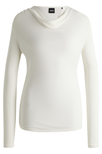 OPEN WHITE // CASUAL TOPS ESEYANA