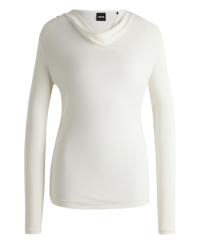 OPEN WHITE // CASUAL TOPS ESEYANA