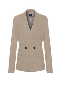 Blazer Jia en laine - Open Grey