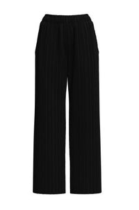 BLACK // CASUAL TROUSERS HIRESA-1