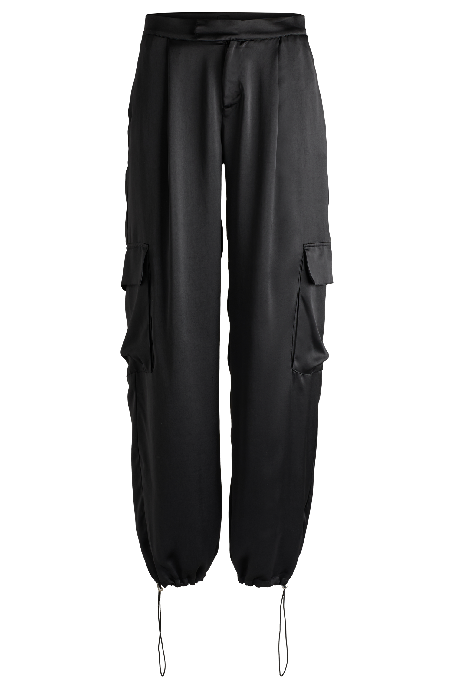 BLACK // CASUAL TROUSERS C_TARGOV