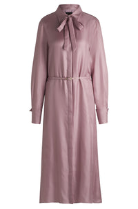 Robe Dasmine en soie - Open Purple