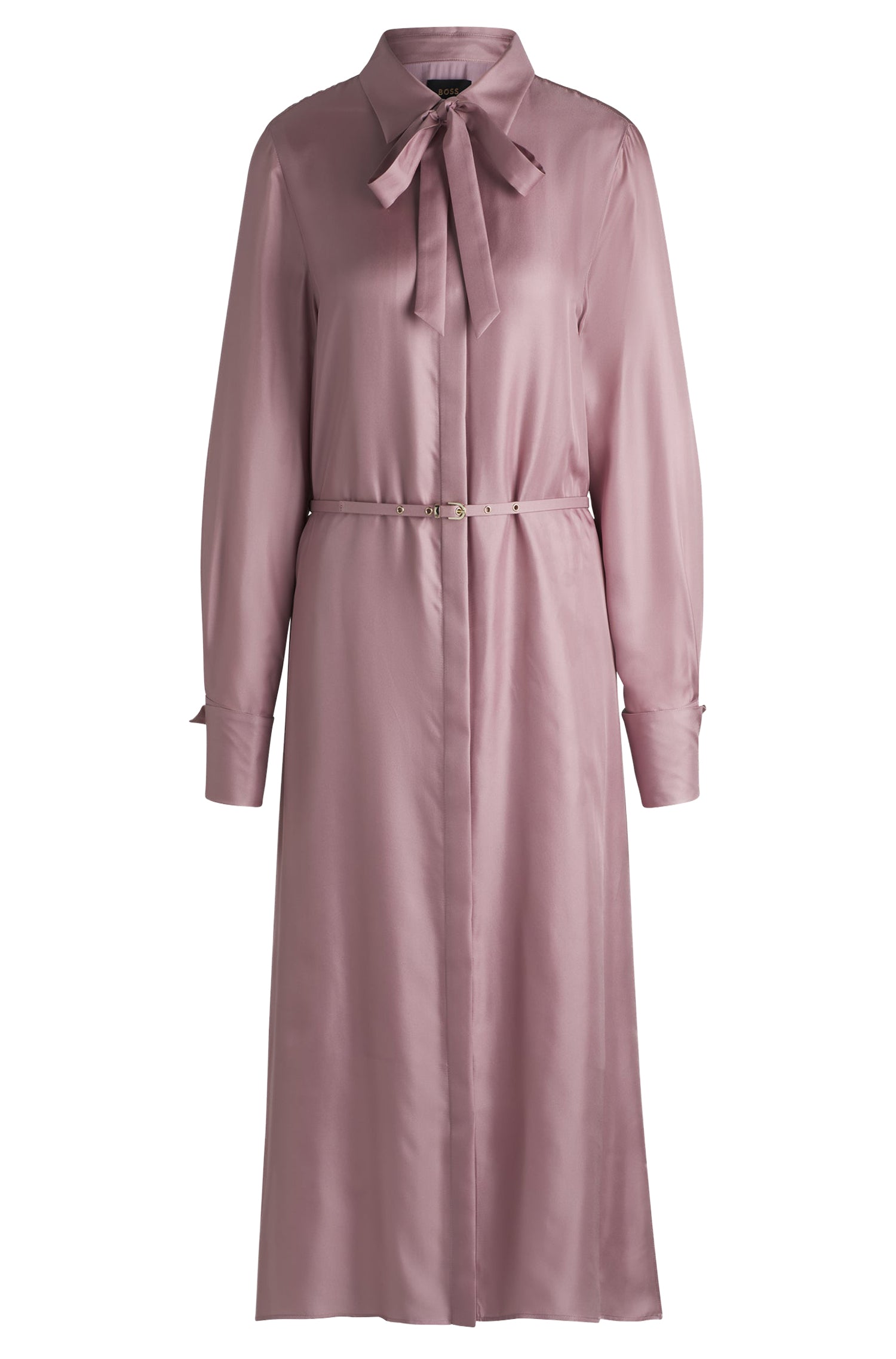 Robe Dasmine en soie - Open Purple