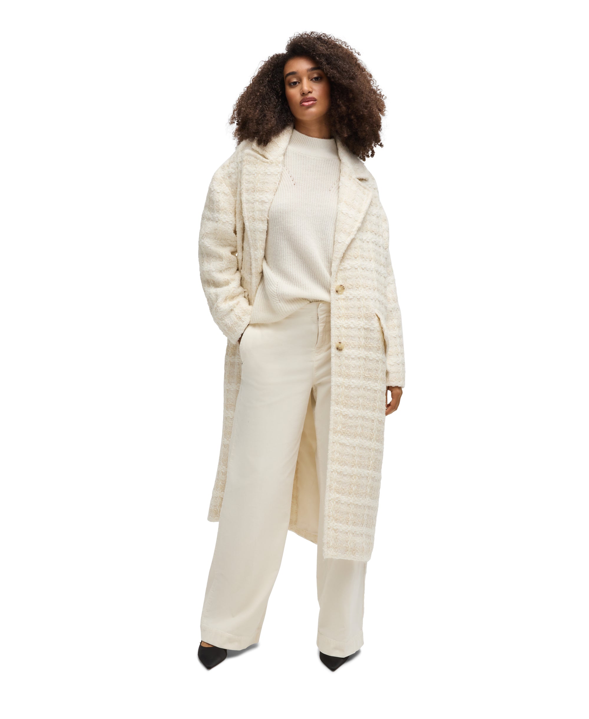 OPEN WHITE // CASUAL TROUSERS C_TAHILONE-D