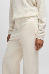 OPEN WHITE // CASUAL TROUSERS C_TAHILONE-D