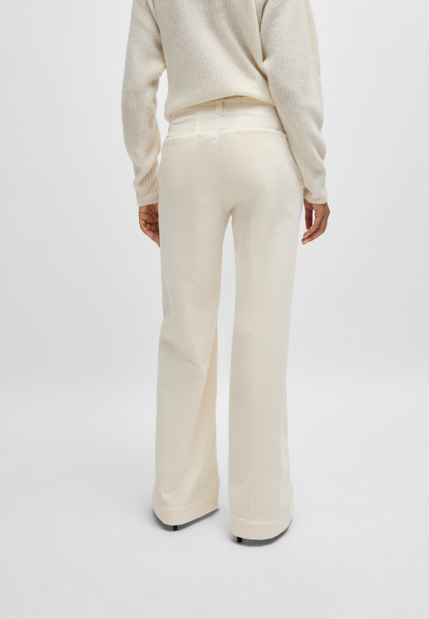 OPEN WHITE // CASUAL TROUSERS C_TAHILONE-D