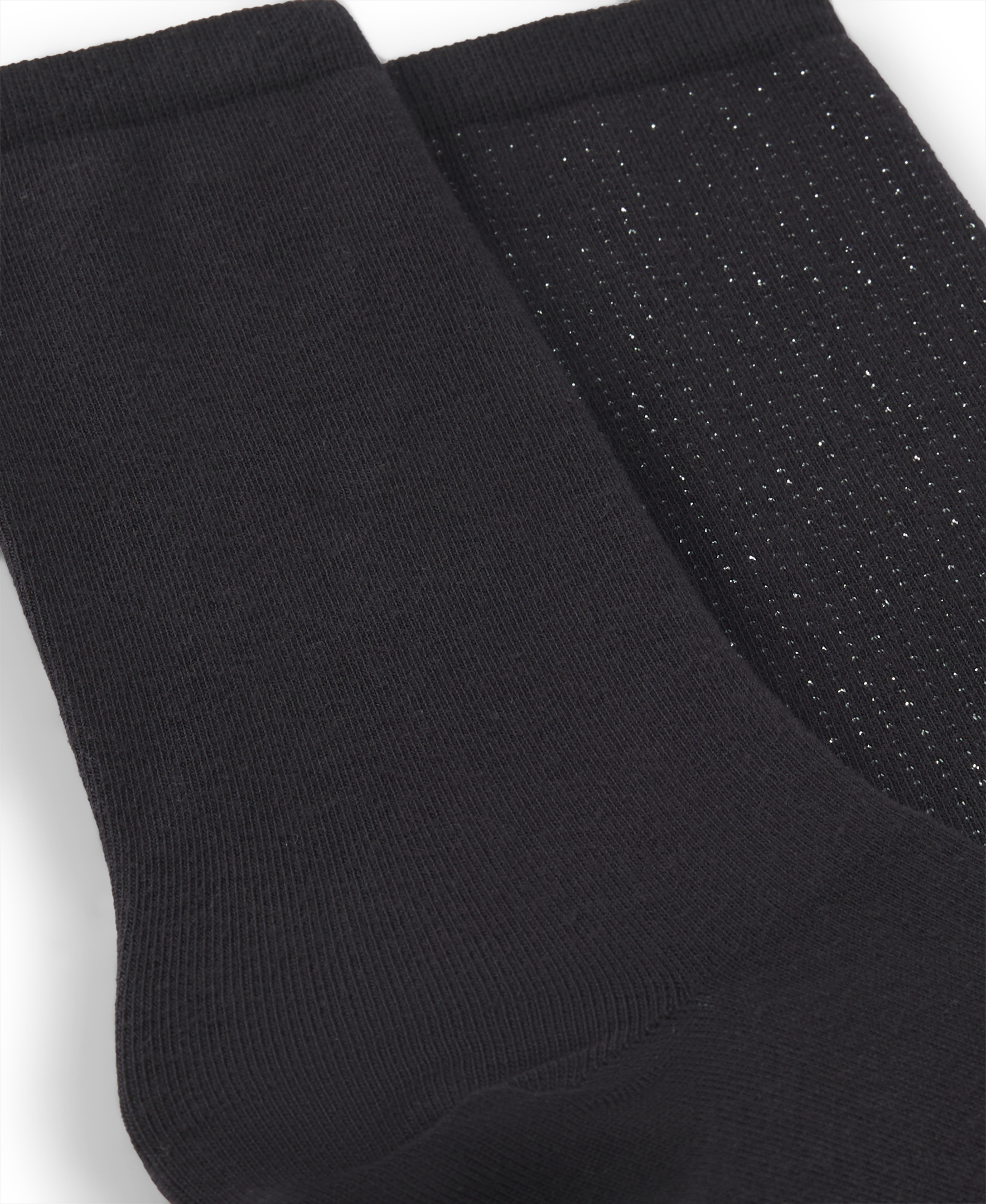 BLACK // GIFT SET SOCKS 2PRS GIFT SHINY CC W