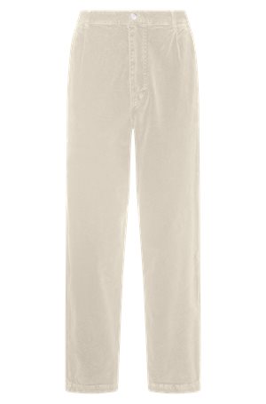 OPEN WHITE // CASUAL TROUSERS C-KAI-DPL