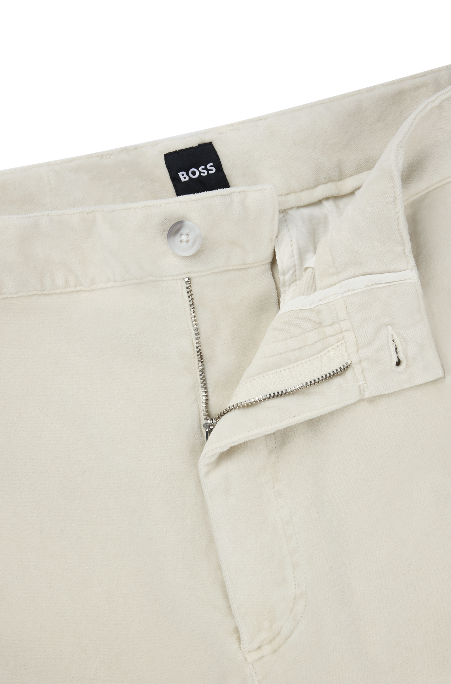 OPEN WHITE // CASUAL TROUSERS C-KAI-DPL