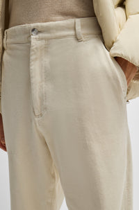 OPEN WHITE // CASUAL TROUSERS C-KAI-DPL
